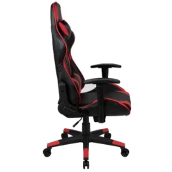 BlackArc Bravo Red Gaming Desk & Chair Set: High Back Gaming Chair With Lumbar Support & Adjustable Arms; Desk With Cupholder/Headphone Hook -Smart Office Sets GUEST 3b785c8b 074b 46a2 a7f3 35ce521b717f 1