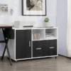 Costway Lateral File Cabinet Mobile Storage Shelves Printer Stand Legal/Letter -Smart Office Sets GUEST 3cb72431 4e9b 4296 b557 ab163e5fa19b
