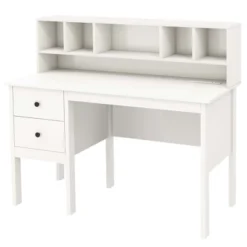 Costway Computer Desk 48" Writing Table W/ Power Outlets 5-Cubby Hutch 2 Storage Drawers -Smart Office Sets GUEST 3e6a8e96 b314 4850 aa88 648dc9a86931