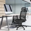 Costway Ergonomic High Back Mesh Office Chair Recliner Task Chair W/Hanger GreyBlack -Smart Office Sets GUEST 411db2dc c9fa 4e29 a0e2 a1c332aefddd
