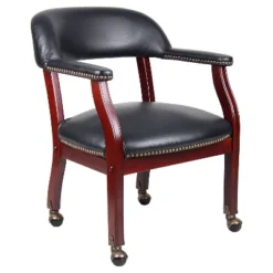 Captain's Chair With Casters - Boss Office Products -Smart Office Sets GUEST 444e5bee 1ba8 49ca b5c7 7d0458aac1f9
