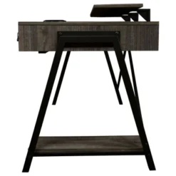 Barolli Gaming Desk Gunmetal - Signature Design By Ashley -Smart Office Sets GUEST 4593138c a13e 4f49 845b 9c71cbfd2aa5