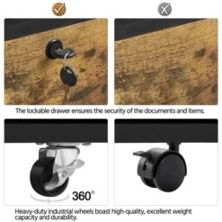 Yaheetech Vintage File Cabinet File Storage Organizer For Home And Office -Smart Office Sets GUEST 45d8b077 5eba 4ebd b561 94d4f5d5dcd1