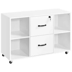 Yaheetech Vintage File Cabinet With 2 Drawers And Storage Shelves For Home, Office -Smart Office Sets GUEST 4690da1a 117f 4547 aeb9 42688cbf0c6a