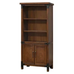 72" Addison Bookcase With Lower Doors Auburn - Martin Furniture -Smart Office Sets GUEST 46c67d53 eb95 4b94 97c5 94555532d8f1