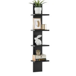 39.5" X 9" Utility 4-Tier Column Spine Shelf - Danya B. 30 39.5" X 9" Utility 4-Tier Column Spine Shelf - Danya B. -Smart Office Sets GUEST 46de1e62 e3e6 4115 8e7e 629b26fd0d1f