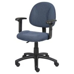 Deluxe Posture Chair With Adjustable Arms - Boss Office Products -Smart Office Sets GUEST 471e0729 cdba 478f 9b41 fe93125482e4
