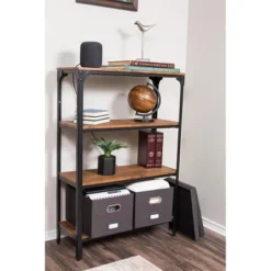 Internet's Best 1-Pack Collapsible File Storage Organizer With Lid - Charcoal -Smart Office Sets GUEST 475c9e23 06e6 457b b815 b0e763f962c4