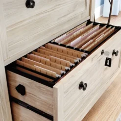 2 Drawer Hammond Lateral File Cabinet Chalk Oak - Sauder -Smart Office Sets GUEST 491799e1 ae46 4750 a326 ea9428fb040c