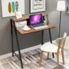 Costway 2 Tier Computer Desk PC Laptop Table Study Writing Home Office Workstation -Smart Office Sets GUEST 49fc667b 4147 4a96 990b ab88989b7e6d