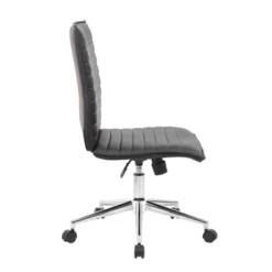 Armless Task Chair Black Vinyl - Boss Office Products 9 Armless Task Chair Black Vinyl - Boss Office Products -Smart Office Sets GUEST 4b1797a6 0cdd 476d b316 cf2eb68641d9