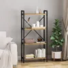Greenwood Industrial Iron Four Shelf Bookcase - Christopher Knight Home -Smart Office Sets GUEST 4b9b8d0c 4f6e 40b7 8175 7e158c2c01fd