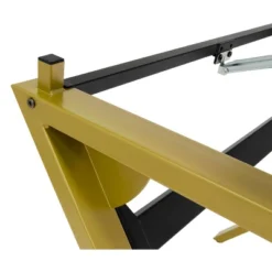 2pc Stellar Drawing Table With 36" Adjustable Top With Stool Set Black/Gold - Studio Designs -Smart Office Sets GUEST 4c0f3f24 dfd3 4dbe aa70 e62d681f74db