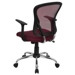 Flash Furniture Mid-Back Mesh Swivel Task Office Chair With Chrome Base And Arms -Smart Office Sets GUEST 4e1dc308 ef4f 4746 9219 df47d965f8b4