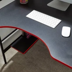 ICarus Mesh Gaming Desk With Wood Desktop - X Rocker -Smart Office Sets GUEST 4fb92f28 8194 4cf0 a7ae 17aafcee861d