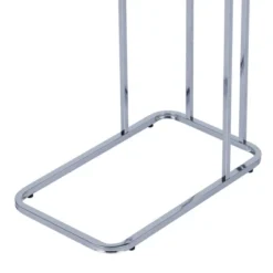 20" Cora Wood Grain Finish And Metal Base C-Table Brown - Teamson Home -Smart Office Sets GUEST 51b4f349 ed97 4507 a15b 33dcd52def1d