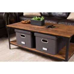 Internet's Best 4-Pack Collapsible File Storage Organizer With Lid - Charcoal -Smart Office Sets GUEST 54b57bd4 5051 40f0 8536 9d697444e7f1