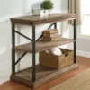 36.25" Archer Ridge Three Tier Bookcase Brown/Black - Stylecraft -Smart Office Sets GUEST 556bca76 ac23 44a3 9283 2cba4184eab7