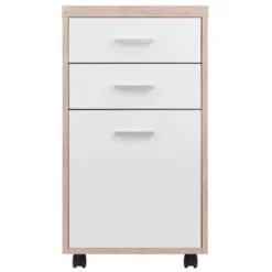 3pc Kenner Set Modular Desk With 2 Drawer & 3 Shelves Reclaimed Wood - Winsome -Smart Office Sets GUEST 5757e0c1 90d0 4208 a0f6 4bb439f93ba4