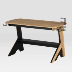 Writing Desk Workstation Pine - Techni Mobili -Smart Office Sets GUEST 5a7b40f9 cc64 4346 87c8 597bd41d8782