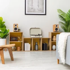 IRIS USA Wood Bookshelf Cube Organizer Storage -Smart Office Sets GUEST 5a92e5dc 0738 4458 b0e4 8fc6363b7e7f