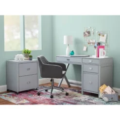 Peggy Side Storage Desk - Linon -Smart Office Sets GUEST 5bb8adc3 1b8d 46ec 87c1 49c23758a613
