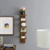 30" X 6" Slim Vertical Column Wall Shelf - Danya B.
