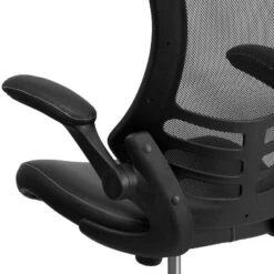 Emma And Oliver Mid-Back Mesh Swivel Ergonomic Task Office Chair With Flip-Up Arms -Smart Office Sets GUEST 5e164a03 2f18 47f0 b171 9d509e036634