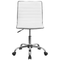 Merrick Lane Home Office Chair Ergonomic Executive Ribbed Low Back Armless Computer Desk Chair - Base, Frame & Border -Smart Office Sets GUEST 5f3abad6 f30f 48a6 a03f 0db949720ca7