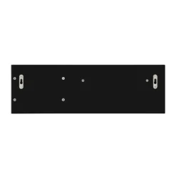 18" Utility Shelf With Pocket And Hanging Hooks Black - Danya B. -Smart Office Sets GUEST 6210cdd9 f01a 4cb7 89bf 3634a1f25df3