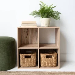 23.82" Piperton 4 Cube Organizer Natural - Signature Design By Ashley -Smart Office Sets GUEST 62655ac4 c845 49ed 91fb a0a669efba9d