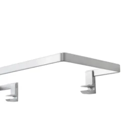 19.75" Floating Glass Bathroom Wall Shelf Chrome - Danya B. -Smart Office Sets GUEST 63252f4d dd42 4bbf 9711 8864e0b22ce6