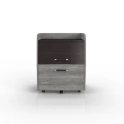 Brionie Letter File Cabinet Vintage Gray Oak - MiBasics 15 Brionie Letter File Cabinet Vintage Gray Oak - MiBasics -Smart Office Sets GUEST 65195332 4b59 4106 8061 d90057fbffa8