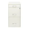 Space Solutions 3 Drawer Letter Width Vertical File Cabinet With Pencil Drawer Pearl White -Smart Office Sets GUEST 6522dfc5 3ea6 45d9 ad15 7eb63f350a69
