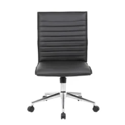 Armless Task Chair Black Vinyl - Boss Office Products 8 Armless Task Chair Black Vinyl - Boss Office Products -Smart Office Sets GUEST 65263e5c bb73 42a2 bd8b 874c8df241c8