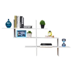 3 Tier Floating Ladder Accent Shelf - Danya B 14 3 Tier Floating Ladder Accent Shelf - Danya B -Smart Office Sets GUEST 65ef0593 8cd3 4e37 bcad b5b074dedbbf