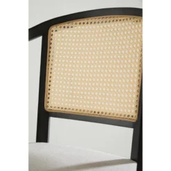 Archie Two Toned Cane Office Chair Black With Natural Cane - Abbyson Living -Smart Office Sets GUEST 67330cd9 5da0 40b9 baa2 199327814655