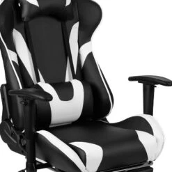 Flash Furniture Gaming Desk And Footrest Reclining Gaming Chair Set With Cup Holder, Headphone Hook, And Monitor/Smartphone Stand -Smart Office Sets GUEST 68137209 7729 4828 849f c87bb725bcfe