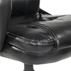 Faux Leather Managers Chair With Padded Arms - OSP Home Furnishings -Smart Office Sets GUEST 6857cc0f 857e 4fe8 a44a 2e18d0e243fb