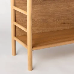 72" Holladay Curved Wooden Bookcase - Threshold™ Designed With Studio McGee -Smart Office Sets GUEST 68f47188 5121 4717 ac39 f4ceeabd4e01