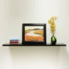 60" Slim Floating Shelf Wall Mounted Hidden Brackets Black - Inplace -Smart Office Sets GUEST 69921739 5221 4cb2 8dd6 0c488efcb40d