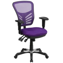 Emma And Oliver Mid-Back Mesh Triple Paddle Swivel Ergonomic Office Chair With Adjustable Arms -Smart Office Sets GUEST 6a4a0519 23ea 4eb5 88a8 96fa238c0fce
