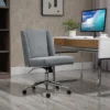 Vinsetto Ergonomic Mid Back Computer Office Chair, Task Desk 360° Swivel Rocking Chair W/ Adjustable Height -Smart Office Sets GUEST 6e7dd552 e96b 4831 a687 113a09da2f1b