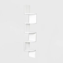 48.5" X 7.7" Zigzag Corner Shelf - Danya B. -Smart Office Sets GUEST 6e80d8b6 c46e 4396 ba75 99ec58c482bd