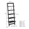 Hastings Home 5-Tier Ladder-Style Bookcase -Smart Office Sets GUEST 7038021a 7b44 4b16 88e8 f34f6ad16c3e