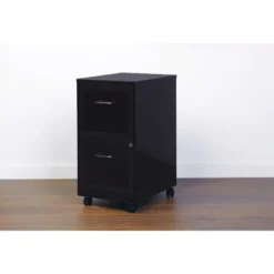 Space Solutions 18" Deep 2 Drawer Mobile Letter Width Vertical File Cabinet -Smart Office Sets GUEST 7095b2f5 ed5b 4a4a a35d 89834dc9b063