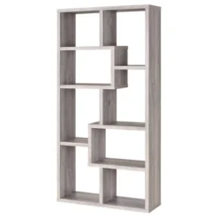 70.75" Theo 8 Shelf Bookcase - Coaster -Smart Office Sets GUEST 7132b643 d1e7 4a38 89f1 6573e5a63f90