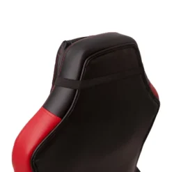 BlackArc High Back Gaming Chair With Red And Black Faux Leather Upholstery, Adjustable Swivel Seat And Padded Flip-Up Arms -Smart Office Sets GUEST 717061be 56a0 4a91 9831 980729b52c44
