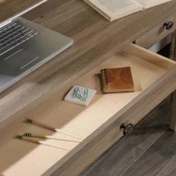 County Line Writing Desk Salt Oak Finish - Sauder -Smart Office Sets GUEST 71eed917 bd2f 4954 bf26 d8fb146771d5