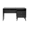 Milo Computer Desk With Side Storage And 2 Drawers - Prepac